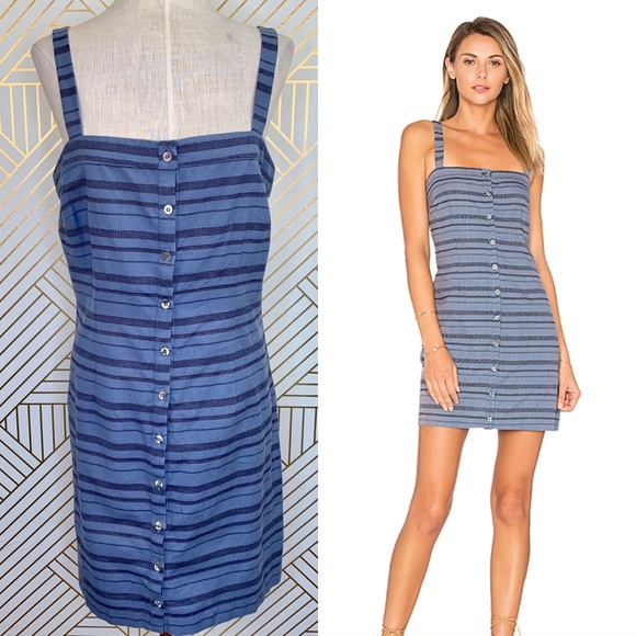 Mara Hoffman Dresses & Skirts - Mara Hoffman Sheath Mini Dress Denim MultiStripe